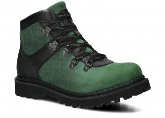 Ankle boot NAGABA 621 green crazy leather
