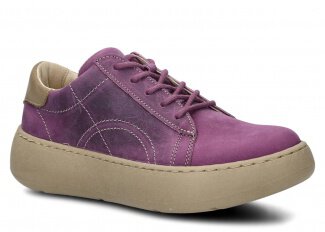 Shoe NAGABA 016 purple crazy leather