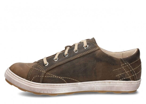 Men's shoe NAGABA 410 olive crazy leather