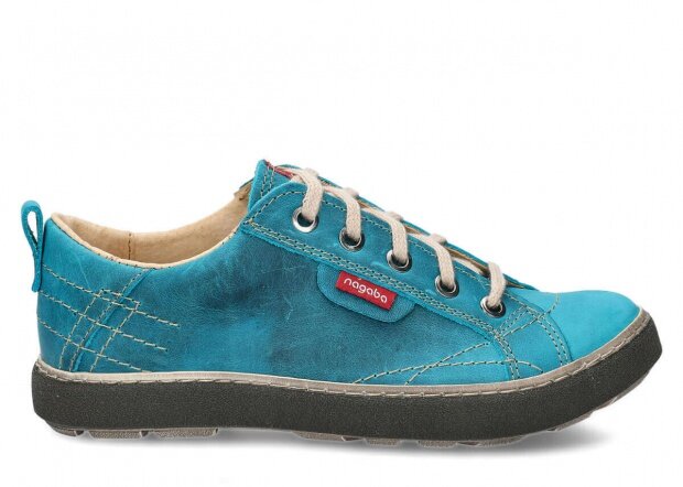 Shoe NAGABA 243 turquoise crazy leather