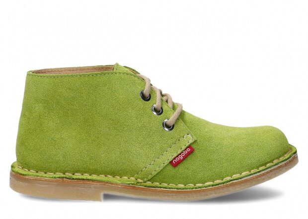 Ankle boot NAGABA 082 light green velours leather