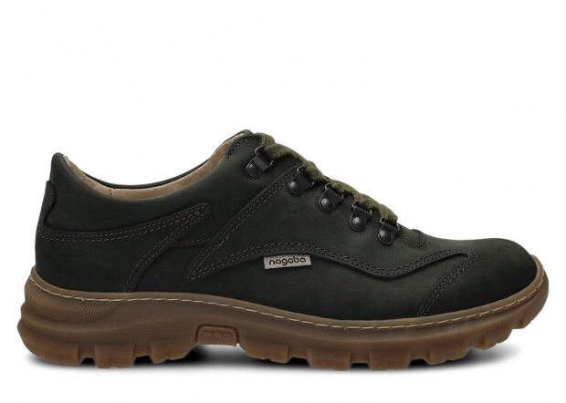 Men's shoe NAGABA 470 khaki crazy leather