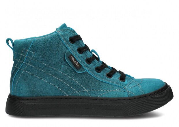 Ankle boot NAGABA 252 turquoise crazy leather