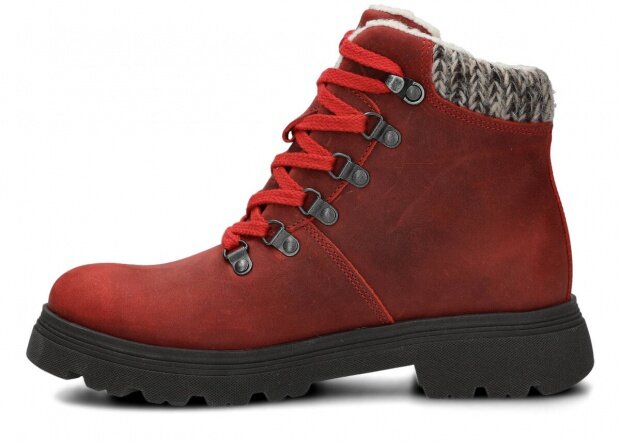 Ankle boot NAGABA 286 red crazy leather