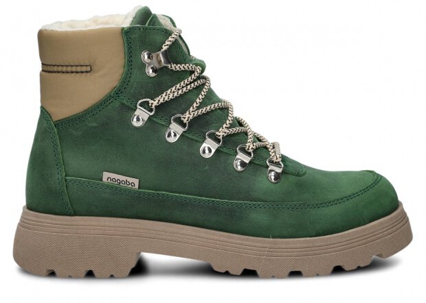 Trekking ankle boot NAGABA 285 green crazy leather