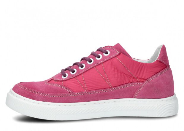 Shoe NAGABA 606 pink velours leather