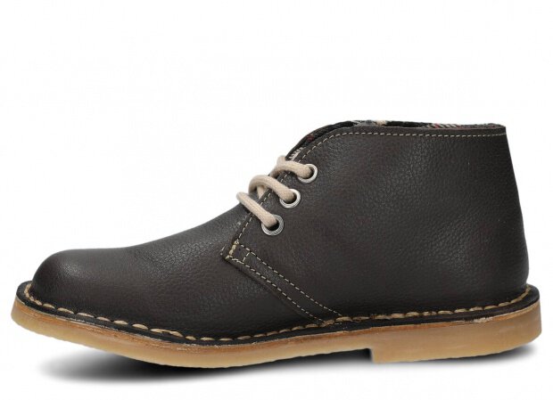 Ankle boot NAGABA 082 olive faeda leather