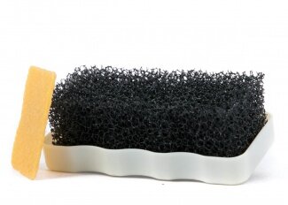 BRUSH PLUS CREPE PIECE FOR SUEDE AND NUBUCK BY PALC