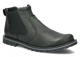 Men's ankle boot NAGABA 429 TLCZ black rustic leather