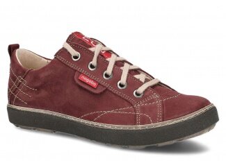 Shoe NAGABA 243 burgundy samuel leather