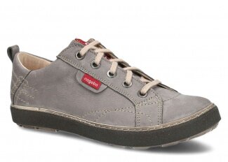 Shoe NAGABA 243 grey samuel leather