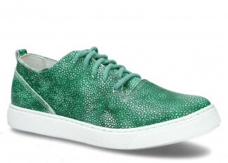 Shoe NAGABA 064 green chicco leather