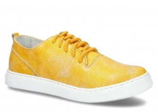 Shoe NAGABA 064 yellow chicco leather