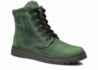 Hiking boot NAGABA 097 green crazy leather