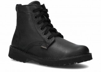 Hiking boot NAGABA 094 black rustic leather