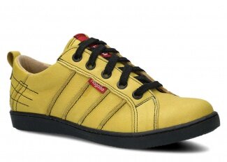 Shoe NAGABA 247 yellow rustic leather