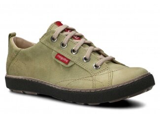 Shoe NAGABA 243 green barka leather