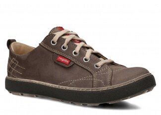 Shoe NAGABA 243 olive samuel leather