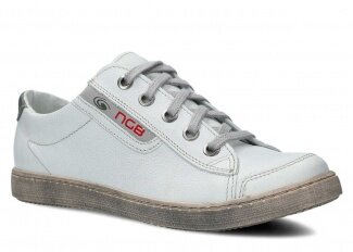 Shoe NAGABA 260 white rustic leather