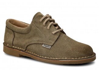 Shoe NAGABA 007 olive velours leather