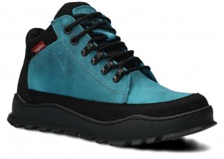Ankle boot NAGABA 245 turquoise crazy leather