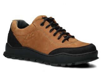 Trekking shoe NAGABA 0521 brown crazy leather