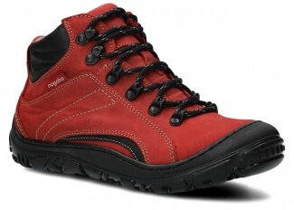 Trekking ankle boot NAGABA 258 red barka leather