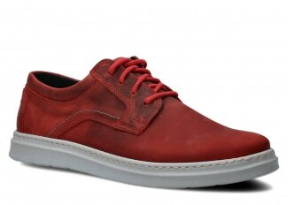 Men's shoe NAGABA 440 red crazy leather