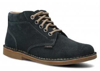 Ankle boot NAGABA 079 graphite velours leather