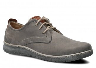 Shoe NAGABA 331 light grey samuel leather