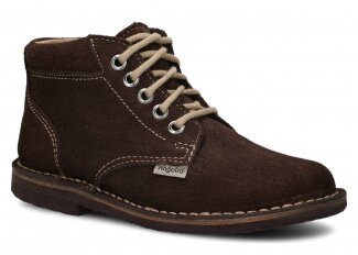Men's ankle boot NAGABA 076 brown velours leather