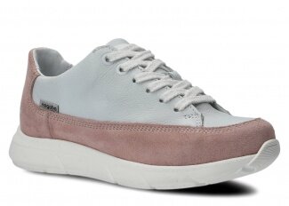 Shoe NAGABA 125 pink velours leather