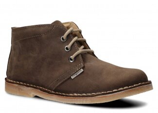Men's ankle boot NAGABA 075 olive crazy leather