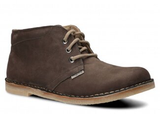 Men's ankle boot NAGABA 075 olive samuel leather