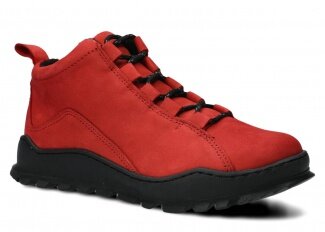 Ankle boot NAGABA 115 red samuel leather