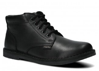Men's trekking ankle boot NAGABA 076 black magnum leather
