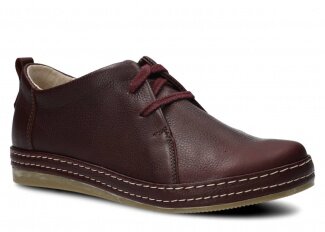 Shoe NAGABA 382 burgundy faeda leather