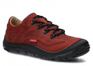 Trekking shoe NAGABA 255 red barka leather