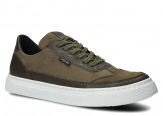 Men's shoe NAGABA 464 graphite samuel leather