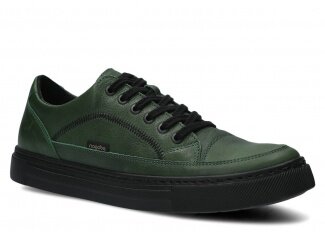 Men's shoe NAGABA 462 green cloud leather