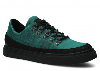 Men's shoe NAGABA 463 emerald crazy leather