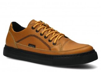 Men's shoe NAGABA 462 yellow cloud leather