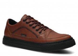 Men's shoe NAGABA 462 brown cloud leather