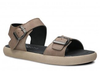 Youth shoes sandal NAGABA 026 beige cloud leather