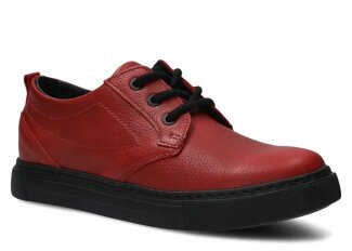 Shoe NAGABA 032 red cloud leather