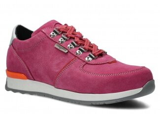 Shoe NAGABA 313 pink velours leather