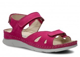 Women's sandal NAGABA 102 pink samuel leather
