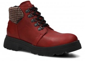 Trekking ankle boot NAGABA 114 red cloud leather