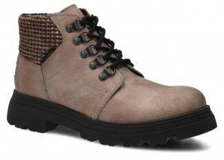 Trekking ankle boot NAGABA 114 beige cloud leather