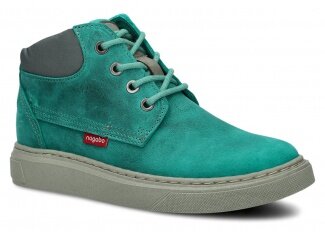 Women's ankle boot NAGABA 615 emerald crazy leather